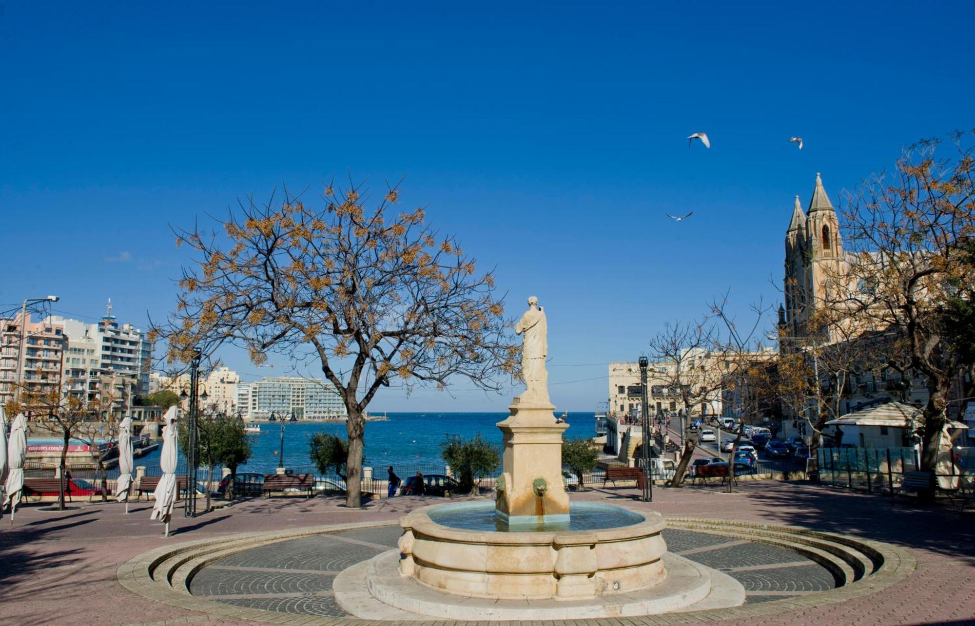 Maltese Balcony Apartman San Ġiljan Kültér fotó