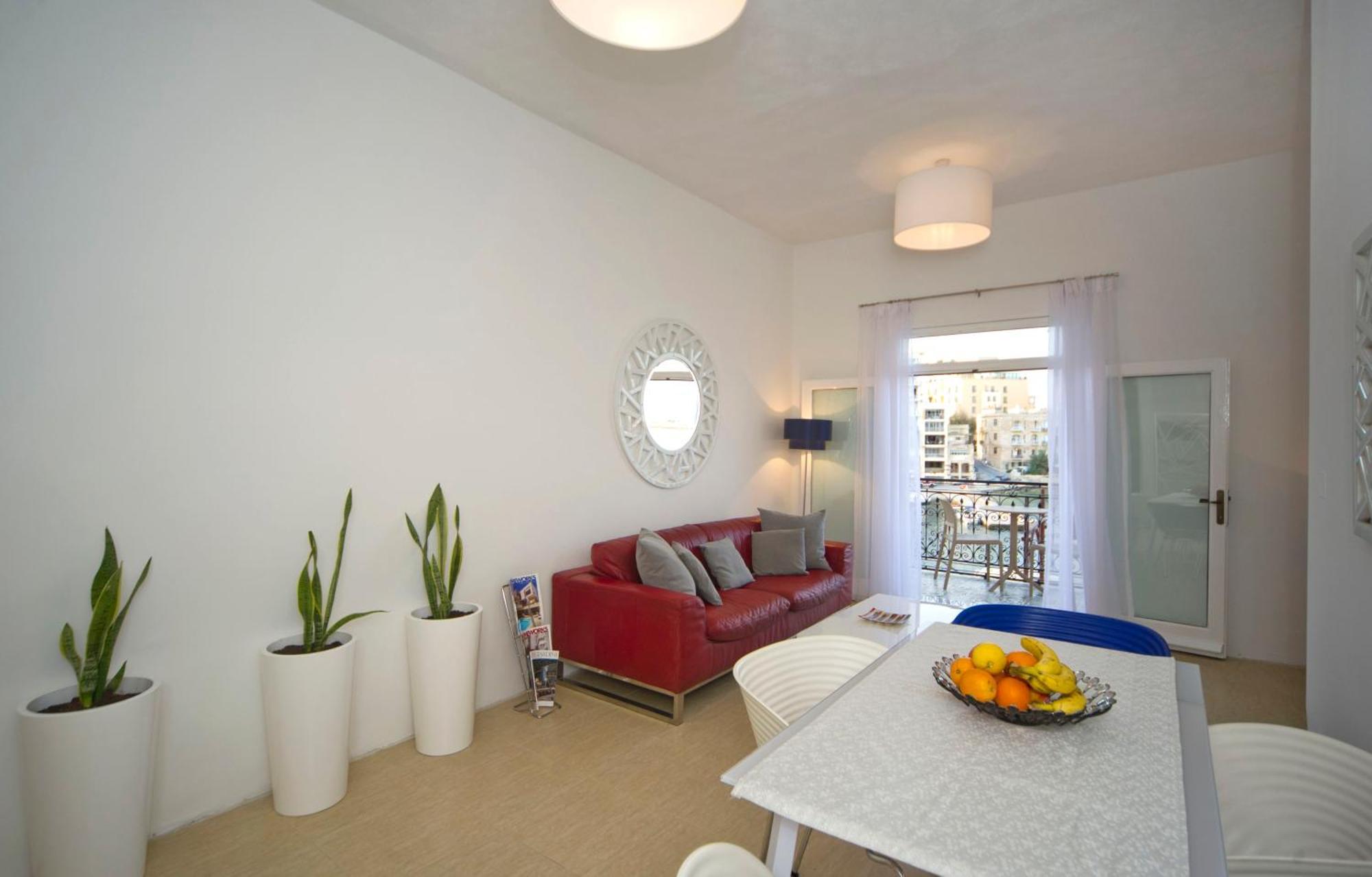Maltese Balcony Apartman San Ġiljan Kültér fotó